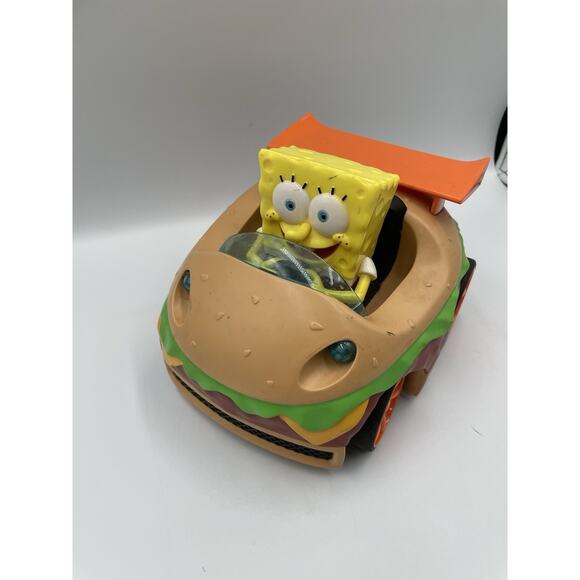 SpongeBob RC NO REMOTE Radio Control Krabby Patty Burger Car - Picture 2 of 8